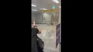 Fans spotting K-pop