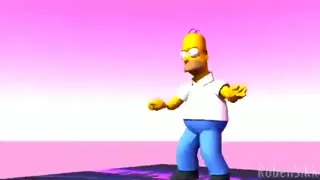 Danse Shrek et Homer Simpson - Sexion d'assaut