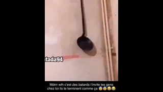 T'invite les gens chez toi ils te terminent comme ça