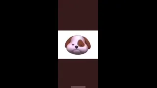 Chien emoji bruyant aboie